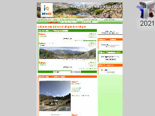 Webcam des stations et village de montagne francais - Webcam panoramique, webcam video, webcam image - été  - via france-webcams.com