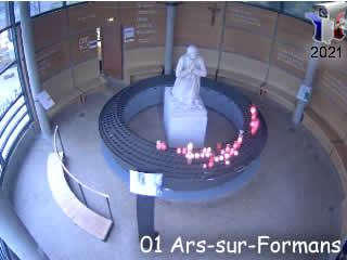 Aperçu de la webcam ID1052 : Ars-sur-Formans - Lanterne des cierges - via france-webcams.com