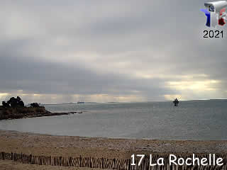 Aperçu de la webcam ID1053 : La Rochelle - plage des Minimes - via france-webcams.com