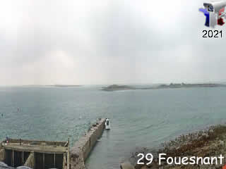 Aperçu de la webcam ID1068 : Fouesnant - Panoramique HD - via france-webcams.com