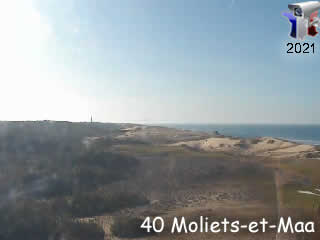 Aperçu de la webcam ID1080 : Moliets-et-Maa - Sud - via france-webcams.com