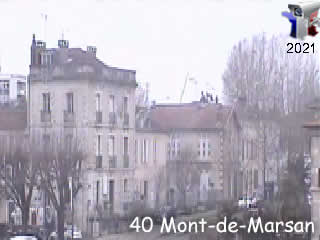 Aperçu de la webcam ID1088 : Mont-de-Marsan - Le pont du commerce - via france-webcams.com