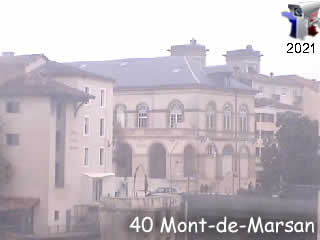 Aperçu de la webcam ID1090 : Mont-de-Marsan - Pont Gisèle HALIMI - via france-webcams.com