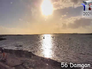Aperçu de la webcam ID109 : Damgan entrée rivière - via france-webcams.com