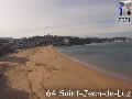 Webcam Aquitaine - Saint-Jean-de-Luz - Plage Donibane - via france-webcams.com