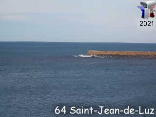 Aperçu de la webcam ID1112 : Saint-Jean-de-Luz - Surf - via france-webcams.com