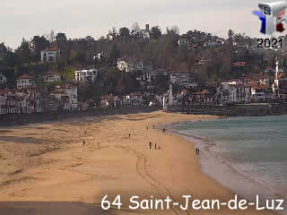 Aperçu de la webcam ID1114 : Saint-Jean-de-Luz - Promenade - via france-webcams.com