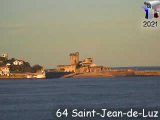 Aperçu de la webcam ID1117 : Saint-Jean-de-Luz - Fort de socoa - via france-webcams.com