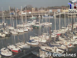 Aperçu de la webcam ID1146 : Gravelines - port de Plaisance - via france-webcams.com