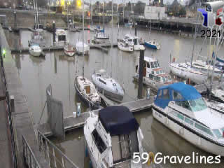 Aperçu de la webcam ID1147 : Gravelines - bassin Vauban - via france-webcams.com