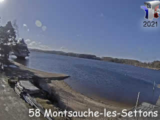 Aperçu de la webcam ID1152 : Lac des Settons - via france-webcams.com