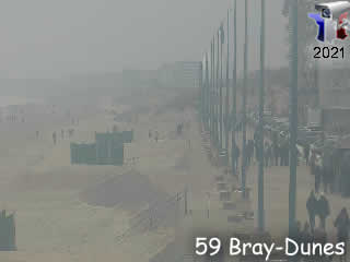 Aperçu de la webcam ID1158 : Bray-Dunes - Mer Est - via france-webcams.com