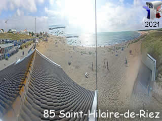 Aperçu de la webcam ID1176 : Plage et baie de Sion - via france-webcams.com