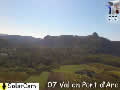 Webcam du Rocher de Sampzon - Vallon Tourisme - via france-webcams.com