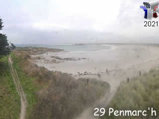 Aperçu de la webcam ID222 : Penmarc'h - Pano HD 2 - via france-webcams.com