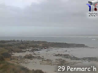 Aperçu de la webcam ID224 : Penmarc'h - Plage - via france-webcams.com