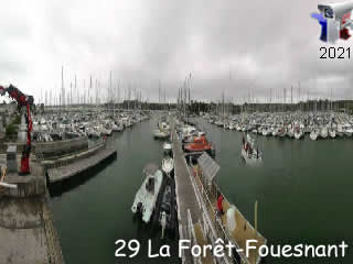 Aperçu de la webcam ID237 : La Forêt-Fouesnant - Pano HD - via france-webcams.com