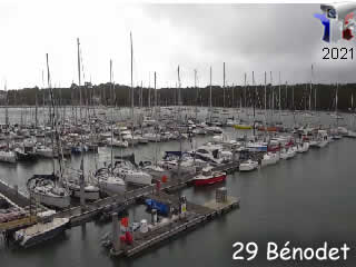 Aperçu de la webcam ID239 : Bénodet - port et Odet - via france-webcams.com