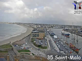 Aperçu de la webcam ID251 : Saint-Malo - Le Port - via france-webcams.com