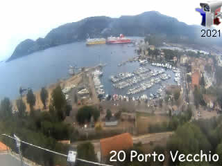 Aperçu de la webcam ID275 : Webcam Porto Vecchio - via france-webcams.com