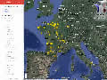 Les webcams de Cam-Aéro.eu sur la carte de France – Google My Maps - via france-webcams.com