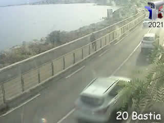 Aperçu de la webcam ID294 : Bastia - Entrée Sud du tunnel - via france-webcams.com