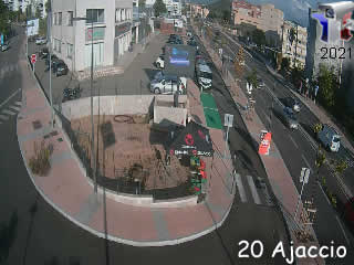 Aperçu de la webcam ID296 : Rond point Finusellu vers Mezzavia - via france-webcams.com
