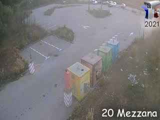 Aperçu de la webcam ID301 : Parking relais de Mezzana - via france-webcams.com
