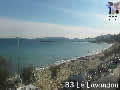 Webcam Le Lavandou - Saint Clair plage - via france-webcams.com