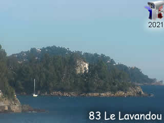 Aperçu de la webcam ID321 : Le Lavandou - La Fossette - via france-webcams.com