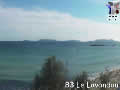Webcam Le Lavandou - Panoramique HD - via france-webcams.com