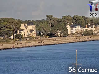 Aperçu de la webcam ID336 : Carnac - grande plage - via france-webcams.com