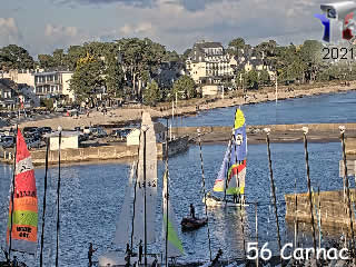 Aperçu de la webcam ID340 : Carnac - le port - via france-webcams.com