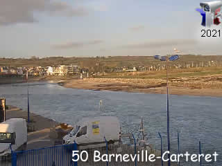 Aperçu de la webcam ID376 : Barneville-Carteret - Barneville Gare Maritime - via france-webcams.com