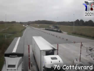 Aperçu de la webcam ID408 : Cottévrard - A29 près de Saint Saens - vue orientée vers Le Havre - via france-webcams.com