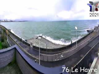 Aperçu de la webcam ID414 : Le Havre - Panoramique HD - via france-webcams.com