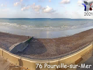 Aperçu de la webcam ID423 : Pourville - Panoramique HD - via france-webcams.com
