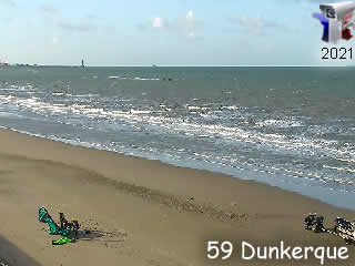 Aperçu de la webcam ID437 : Dunkerque - Kite-Park - via france-webcams.com