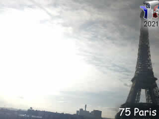 Aperçu de la webcam ID444 : Paris - Tour Eiffel en direct - via france-webcams.com