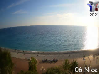 Aperçu de la webcam ID448 : Nice - Promenade des Anglais en direct - via france-webcams.com