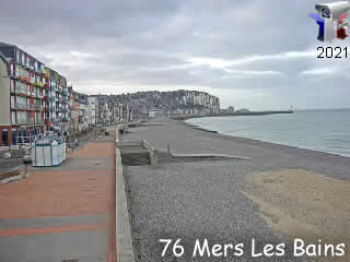 Aperçu de la webcam ID456 : Mers-Les-Bains - Esplanade - via france-webcams.com