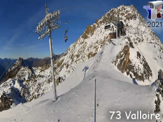 Aperçu de la webcam ID472 : Valmeinier - La Sandonière 2750m - via france-webcams.com