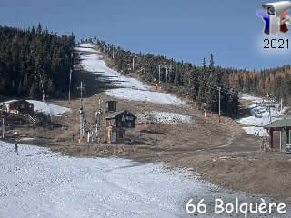 Aperçu de la webcam ID483 : Bolquère Pyrenees 2000 - Front de neige - via france-webcams.com