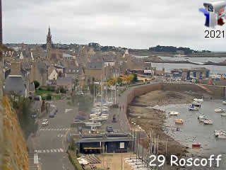 Aperçu de la webcam ID485 : Roscoff - depuis le phare - via france-webcams.com