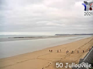 Aperçu de la webcam ID491 : Jullouville - la plage - via france-webcams.com