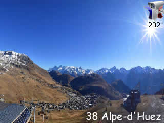 Webcam Alpe d'Huez - Le Signal - via france-webcams.com