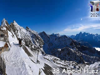 Aperçu de la webcam ID507 : Alpe d'Huez - 3060m - via france-webcams.com