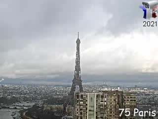 Aperçu de la webcam ID715 : Paris - La Tour Eiffel - via france-webcams.com