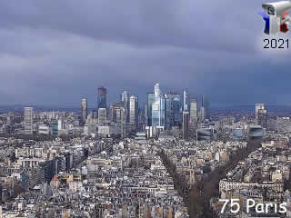 Aperçu de la webcam ID725 : Paris - La défense - via france-webcams.com
