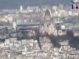 Aperçu de la webcam ID727 : Paris - Basilique du Sacré-Coeur - via france-webcams.com